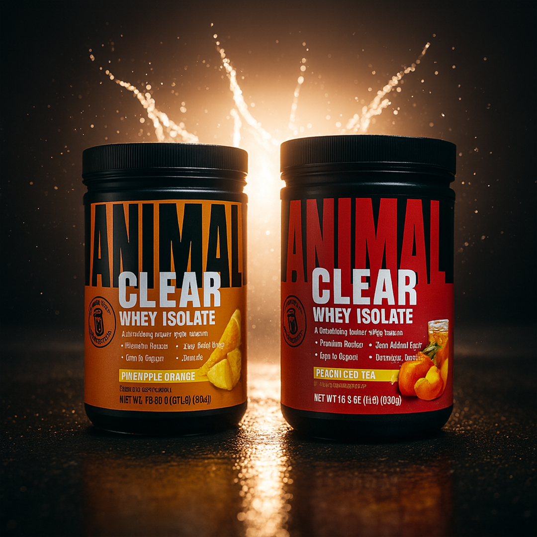 Animal Clear Whey – orzeźwiający izolat białka po treningu